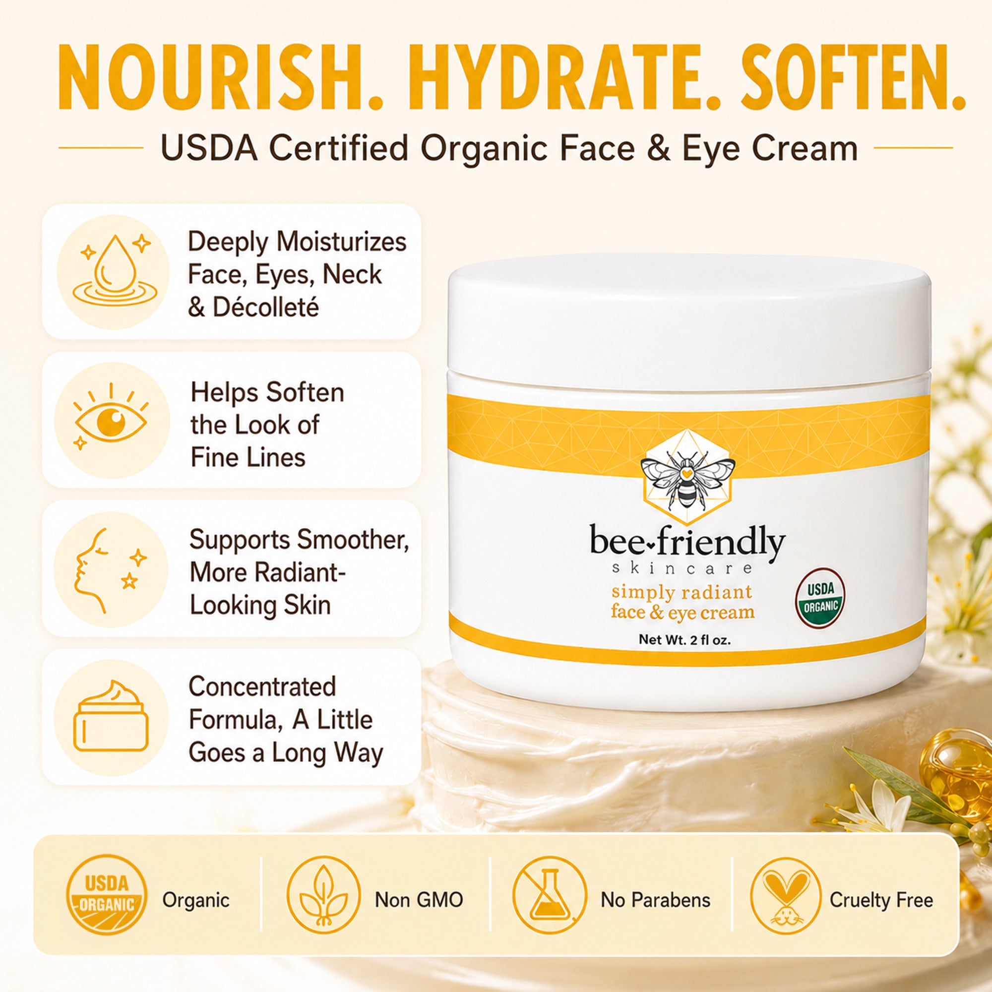 Organic Face and Eye Cream